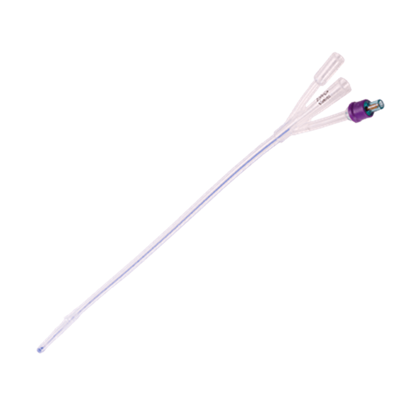 Foley Catheter 3-Way Standard Tip 43cm with 10mL Balloon Unisex - All sizes