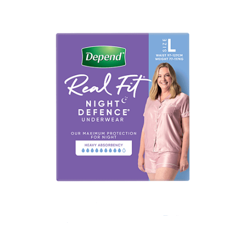 Depend Real Fit Night Defence Underwear for Women