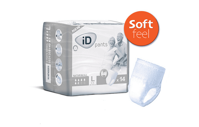 iD Pants Soft Feel Unisex - All Sizes and Absorbency