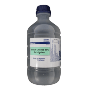 Sodium Chloride 0.9% for Irrigation - 1000mL Bottle