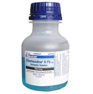 Chlorhexidine Acetate Aqueous 0.1% Antiseptic - 100mL Bottle