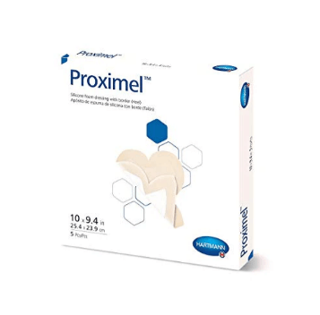 Proximel Silicone Foam Heel with Border