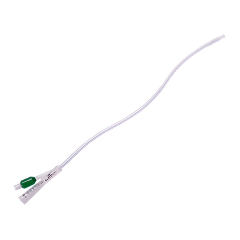 Foley Catheter 2-Way Open Ended 40cm with 10mL Balloon Unisex - All sizes