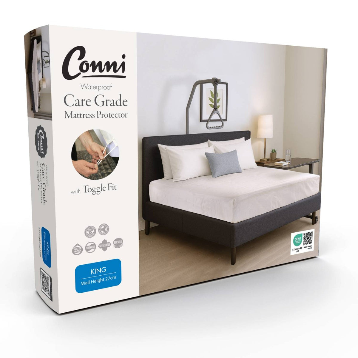 Conni Care Grade Mattress Protector with Toggle Fit