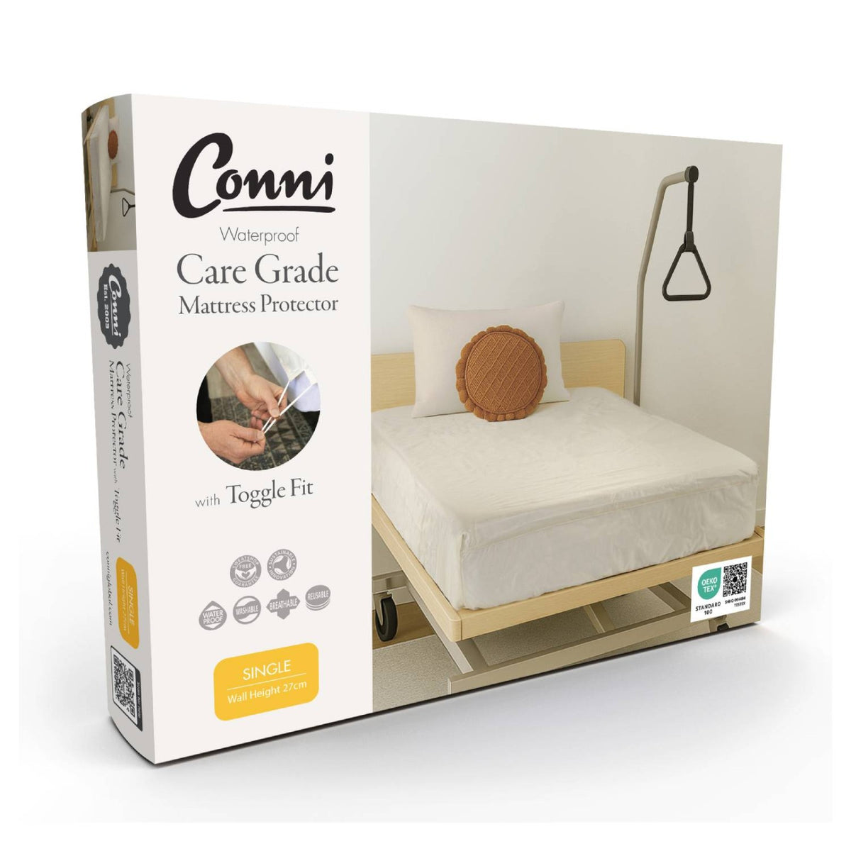 Conni Care Grade Mattress Protector with Toggle Fit