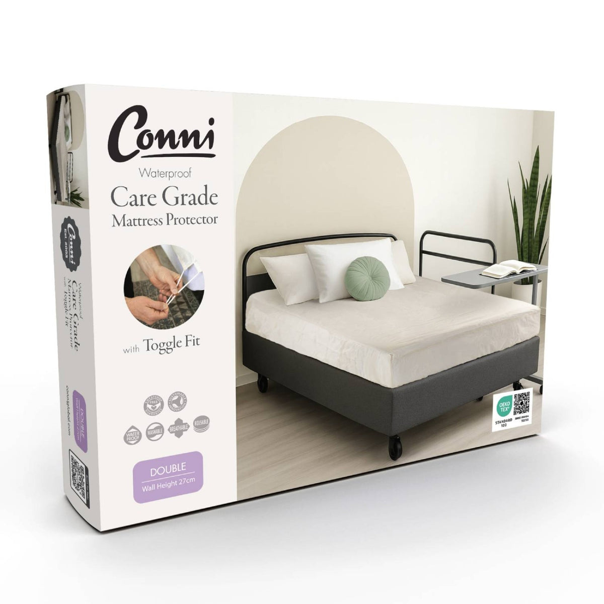 Conni Care Grade Mattress Protector with Toggle Fit