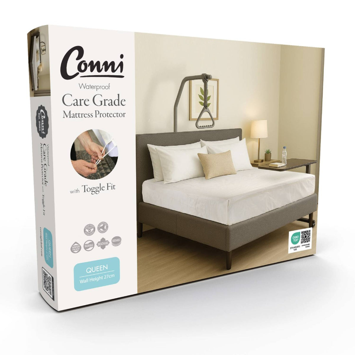 Conni Care Grade Mattress Protector with Toggle Fit