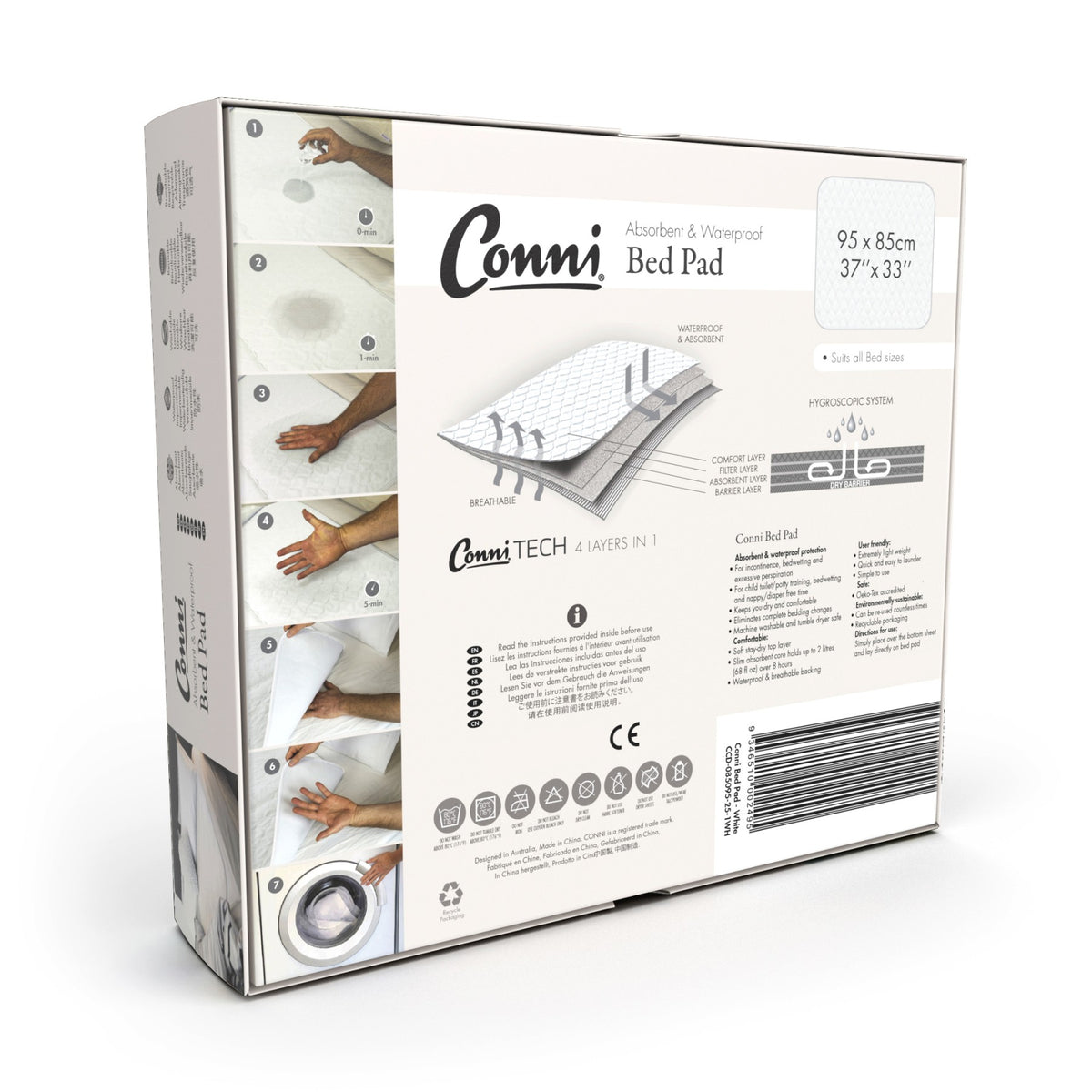 Conni Reusable Bed Pad