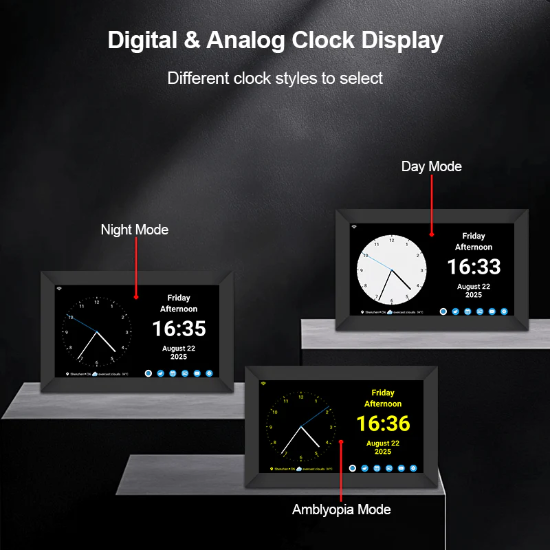 Eluma Digital Smart Cloud Clock