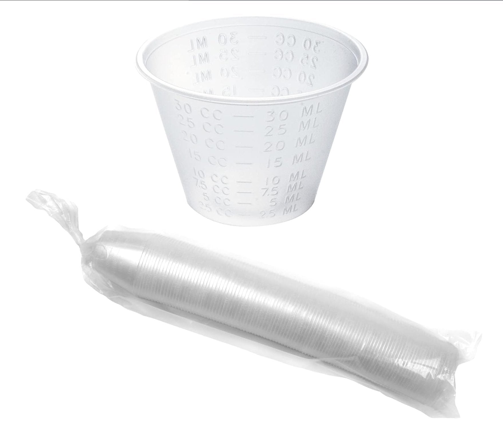 Medicine Cups Graduated Disposable 30mL PKT 100