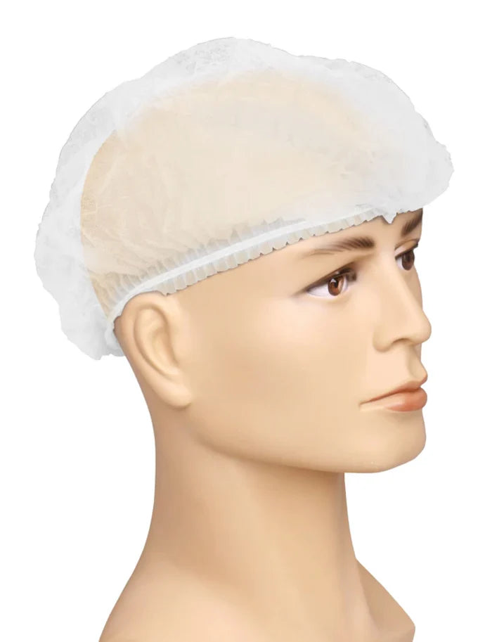 Shield Right Hairnets 21 Inch Disposable – Pack of 100