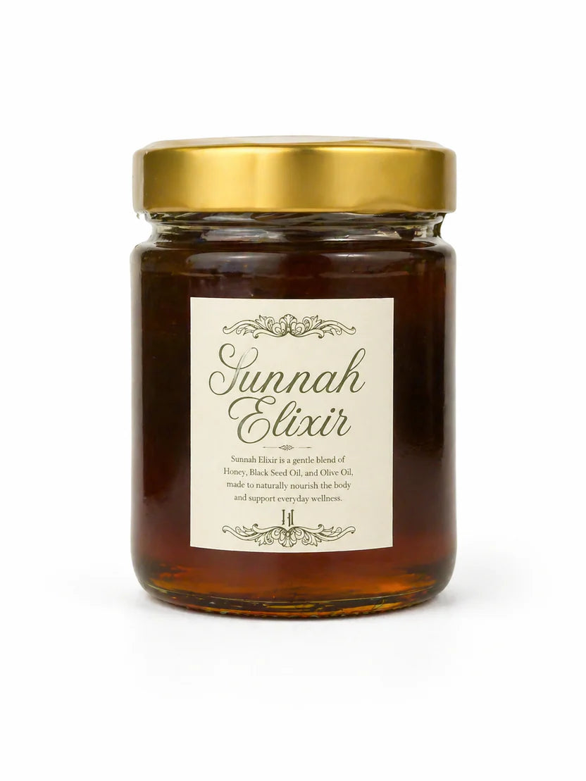 Sunnah Elixir 200ml – Honey, Black Seed Oil & Olive Oil Blend