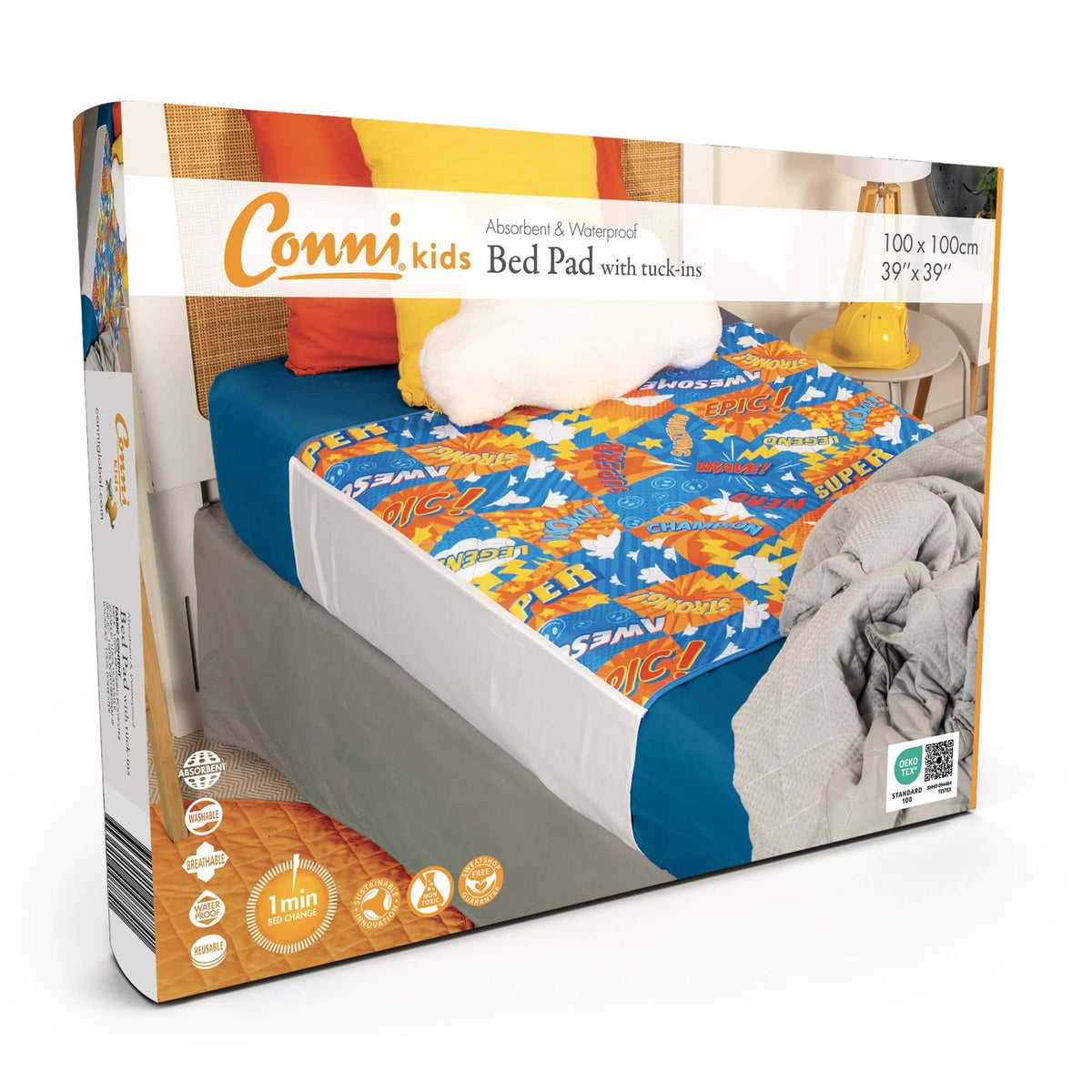 Conni Kids Bed Pad with Tuck-ins