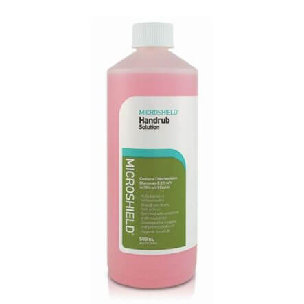 Microshield Handrub 0.5% Chlorhex 500ML