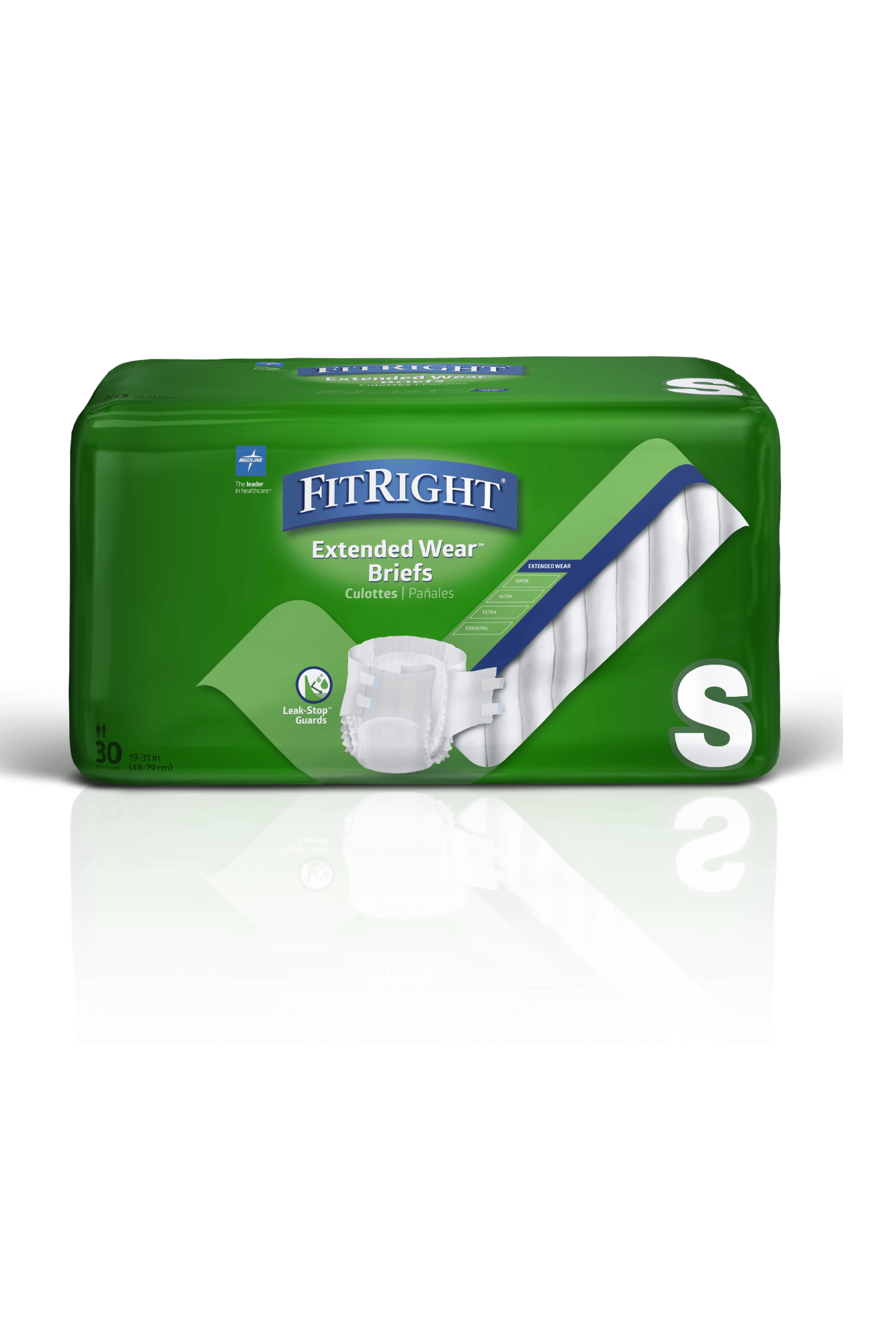 Medline Extended Wear Briefs Unisex - All Sizes