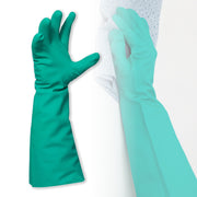 Bastion Nitrile 460 Solvent Resistant Unlined Gloves - Green