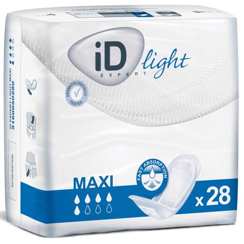 Ontex iD Expert Light Maxi 668ml - Pack of 28