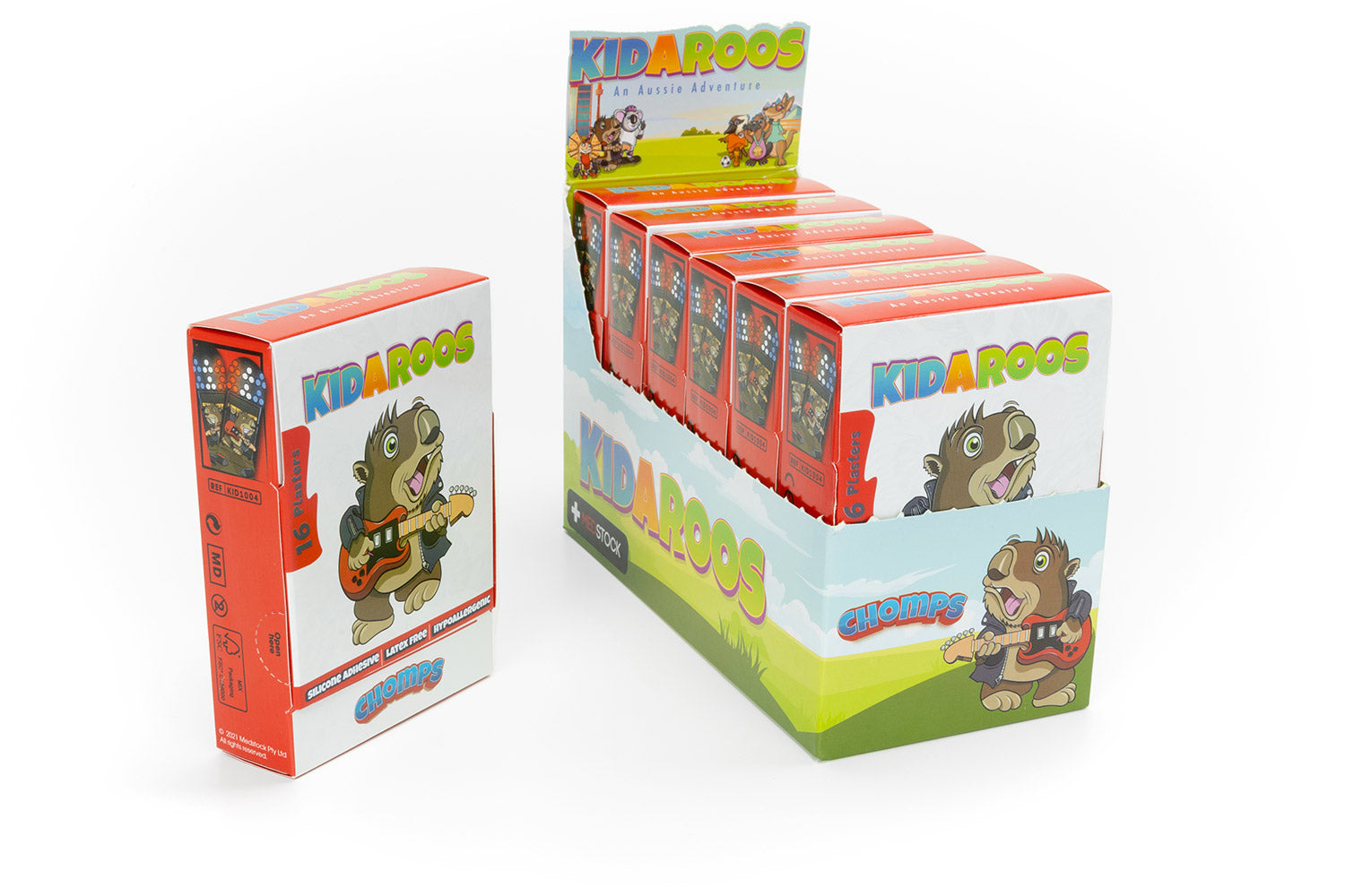 Kidaroos Silicone Plasters