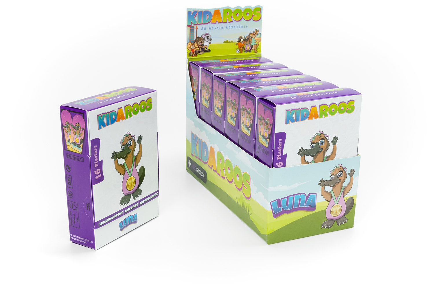 Kidaroos Silicone Plasters