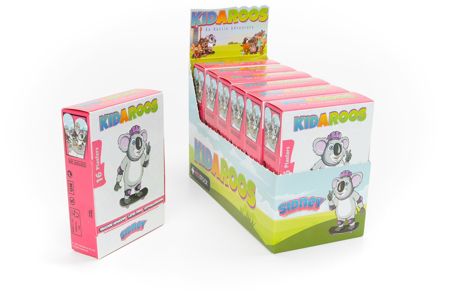Kidaroos Silicone Plasters