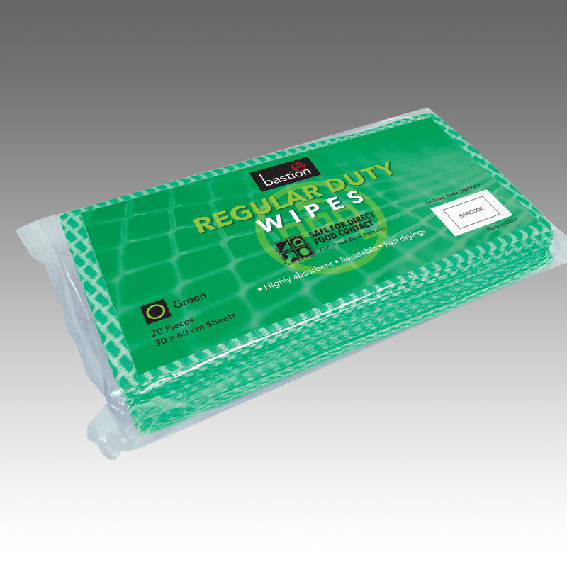 Bastion Regular Duty Wipes - Packs