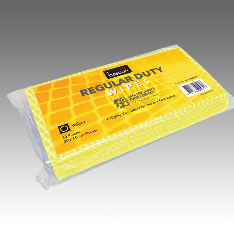 Bastion Regular Duty Wipes - Packs