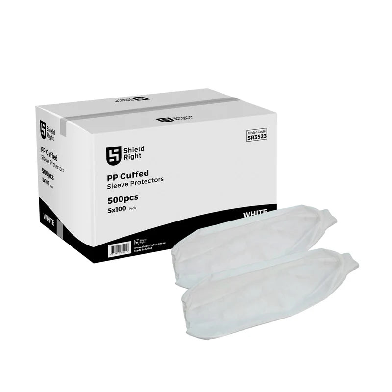 PP Cuffed Sleeve Covers – 500 Pack