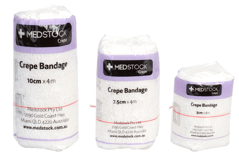 Light Crepe Bandage + Elastic Clips