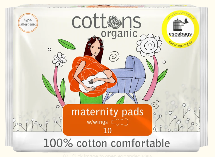 Cottons Organic Maternity Pads