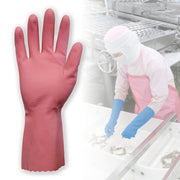 Bastion Silverlined Rubber Gloves - Pink