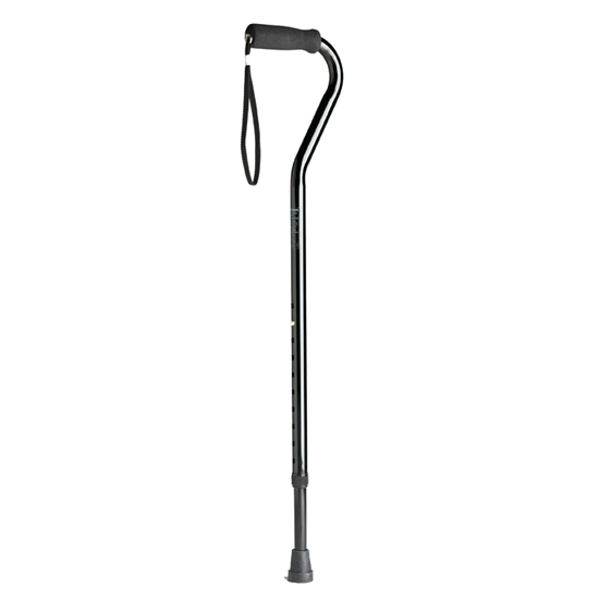 Swan Neck Walking Stick with Strap