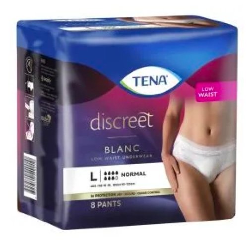 TENA Pants Discreet White