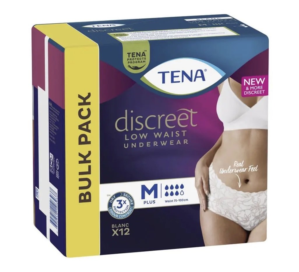 TENA Pants Discreet White