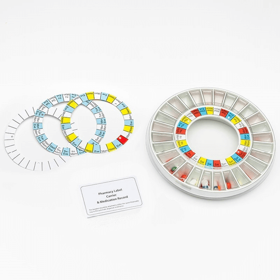 TabTimer ADVANCE Careousel Automatic Pill Dispenser