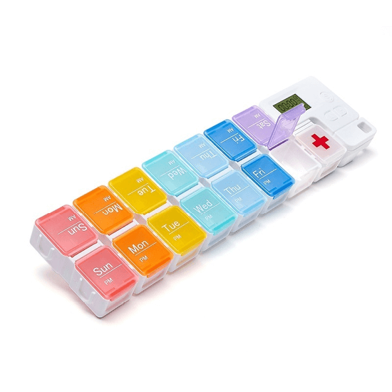 TabTimer Rainbow CONNECTION Pill Box Timer