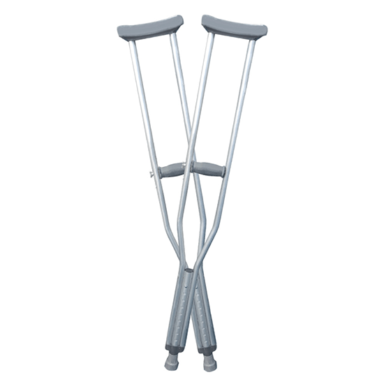 Underarm Crutches - Wing Nut