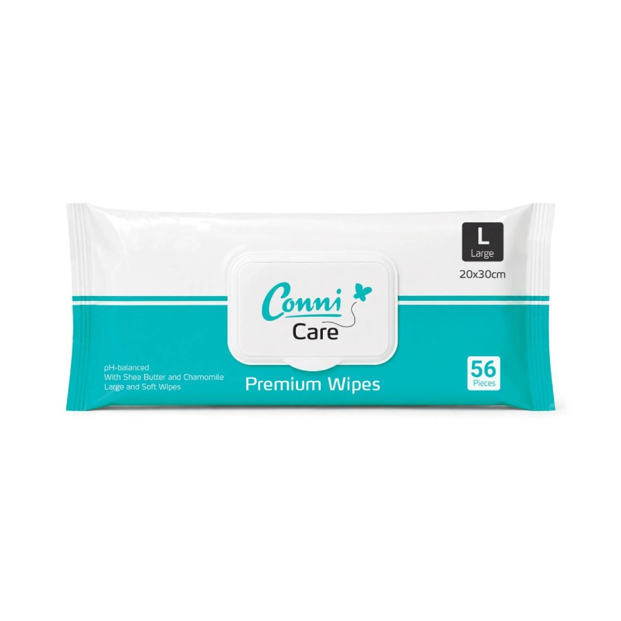 Conni Care - Premium Wipes - Pack of 56 - Carton of 12