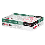 Bastion Vinyl Powder Free Gloves - Red