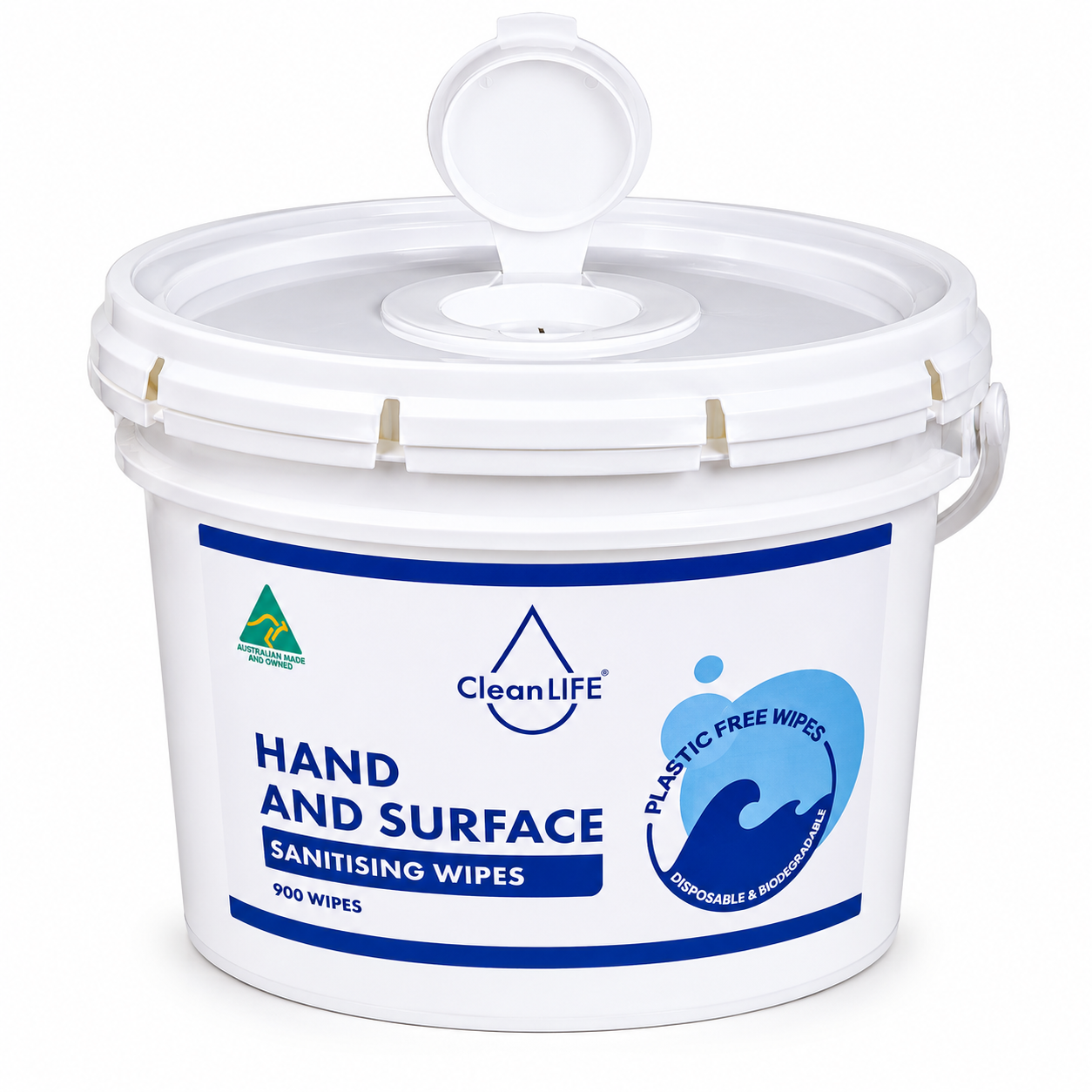 CleanLIFE Hand and Surface Wipes Tub - 1000 wipes