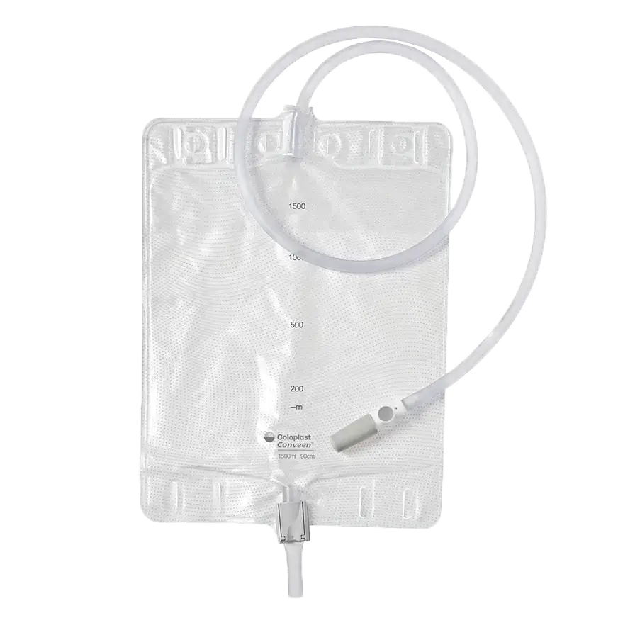 Conveen Standard Overnight Bags Sterile 90cm, 1500ml