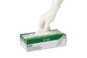Medline Vinyl Stretch Powder Free/Latex Free Exam Gloves - White