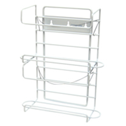 Gloves Box Holder or Dispenser, Powder Coated Iron Wire