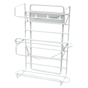 Gloves Box Holder or Dispenser, Powder Coated Iron Wire