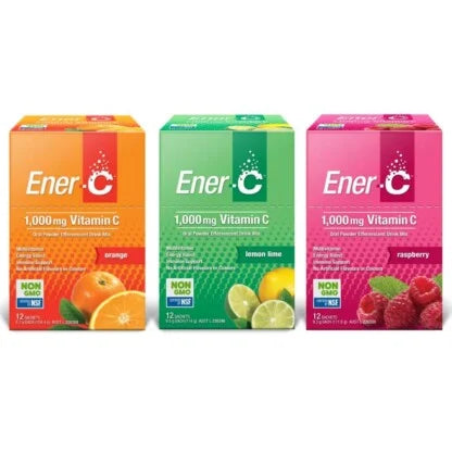 Ener-C 1,000mg Vitamin C Effervescent Drink Mix