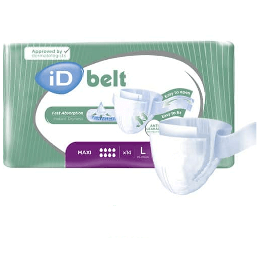 iD Expert Belt Unisex - All Sizes and Absorbency