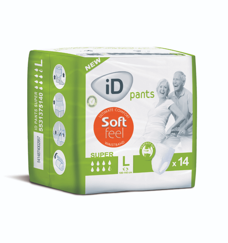 iD Pants Soft Feel Unisex - All Sizes and Absorbency