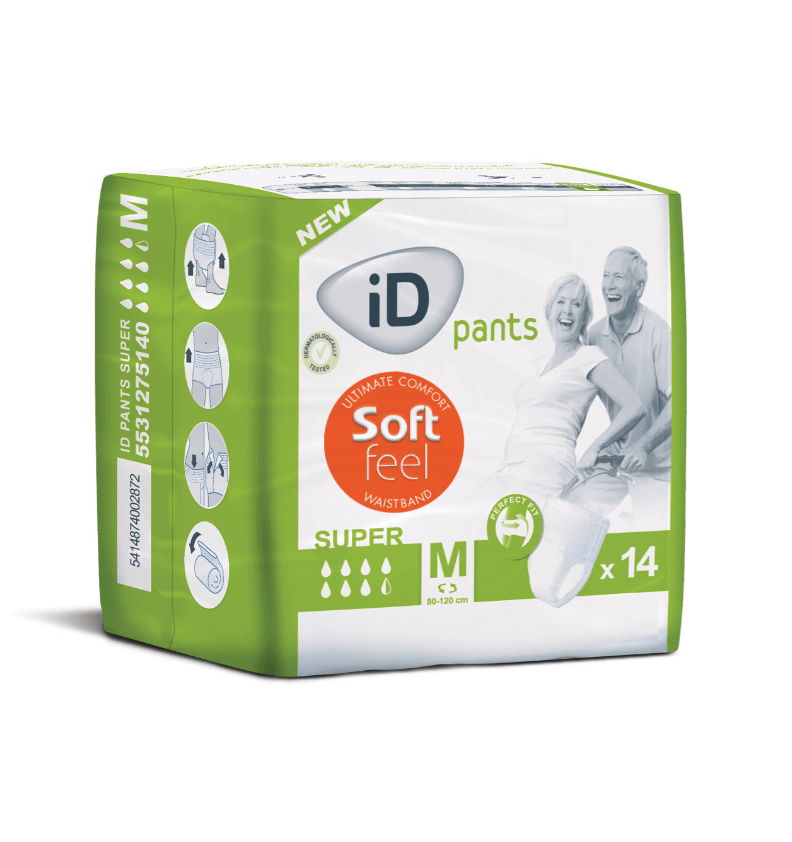 iD Pants Soft Feel Unisex - All Sizes and Absorbency