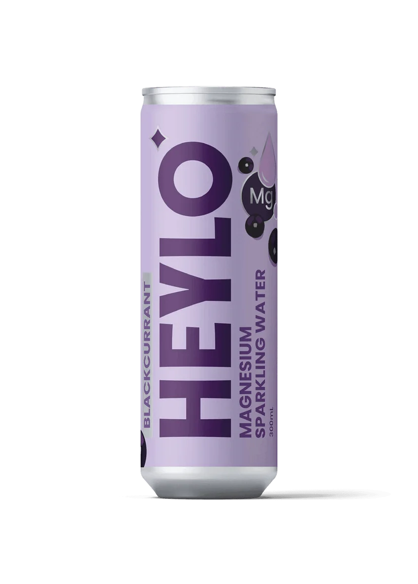 Magnesium Sparkling Water - Focus - Blackcurrant - Pack 24 Cans